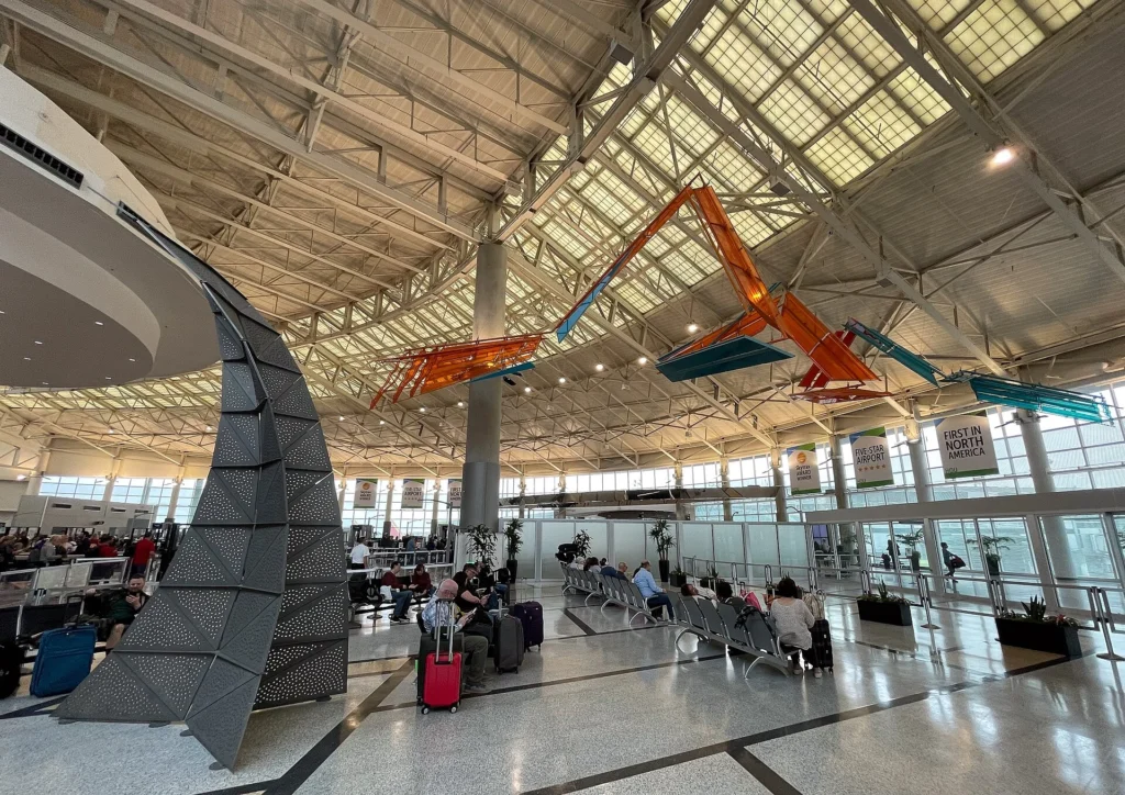 Inside William P. Hobby Airport